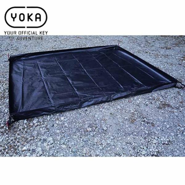 YOKA(ヨカ) YOKA CABIN グランドシート ターポリン テントアクセサリー キャンプアウトドア 収納袋付き ヨカ キャビン テント