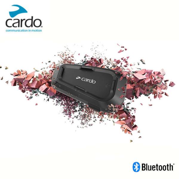 Cardo/カルド SPIRIT スピリット シングル オートバイ専用インカム Bluetooth ブルートゥース 防水 スピーカー ヘルメット サウンド バイク インカム
