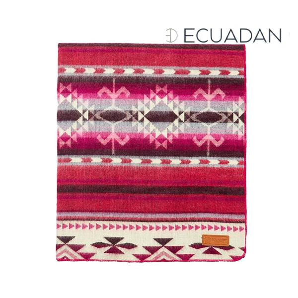 正規品 ECUADANE エクアデン ブランケット クイーンサイズ Cotacachi SUNSET コタカチサンセット BL03MB0401 モッズアクリル材料 毛布 ひざ掛け タオルケット