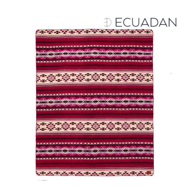 正規品 ECUADANE エクアデン ブランケット クイーンサイズ Cotacachi SUNSET コタカチサンセット BL03MB0401 モッズアクリル材料 毛布 ひざ掛け タオルケット_1