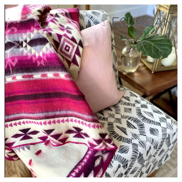 正規品 ECUADANE エクアデン ブランケット クイーンサイズ Cotacachi SUNSET コタカチサンセット BL03MB0401 モッズアクリル材料 毛布 ひざ掛け タオルケット 正規品 ECUADANE エクアデン ブランケット クイーンサイズ Cotacachi