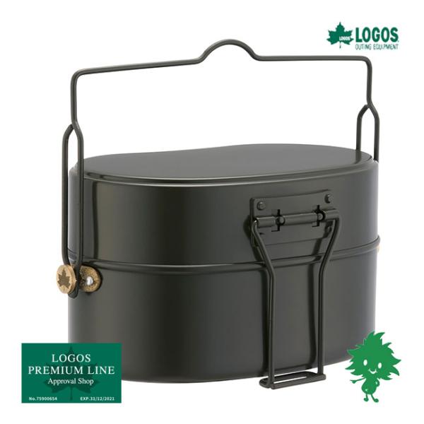 在庫有 LOGOS/ロゴス LOGOS 23式ハンゴウ（2合）登山 アウトドア クッキング キャンプ クッカー 調理器具・バーべキュー用品 飯盒 81234400