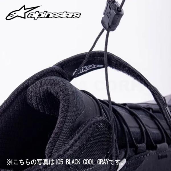 マイクロファイバータオルプレゼント アルパインスターズ CR-X DRYSTAR RIDING SHOE 105 BLACK COOL GRAY ドライスターライディング ブラッククールグレイ 26糎
