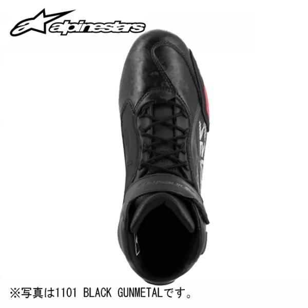 マイクロファイバータオル83287 貨物輸送無料 アルパインスターズ FASTER-3 SHOE 1182 BLACK DARK GRAY GUM ファスタースリー ブラックダークグレイガンメタ 25.5糎