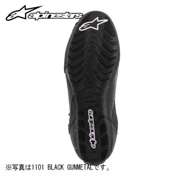 マイクロファイバータオル83287 貨物輸送無料 アルパインスターズ FASTER-3 SHOE 1182 BLACK DARK GRAY GUM ファスタースリー ブラックダークグレイガンメタ 25.5糎