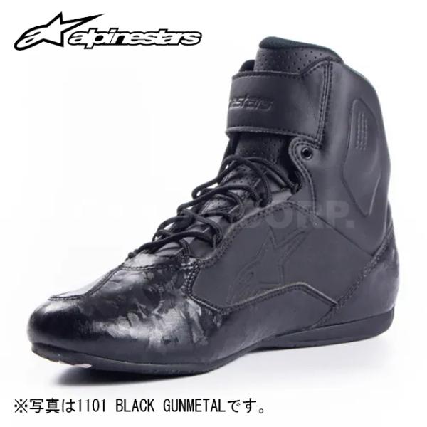 マイクロファイバータオル83287 貨物輸送無料 アルパインスターズ FASTER-3 SHOE 1182 BLACK DARK GRAY GUM ファスタースリー ブラックダークグレイガンメタ 25.5糎