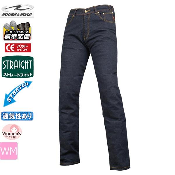 WMサイズ ラフ＆ロード RR7481 ストレッチデニムパンツ ワンウォッシュネイビー 9,898円