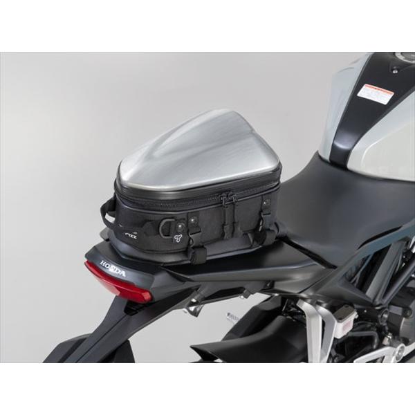 貨物輸送無料 TANAX/タナックス MFK-297 シェルシートバッグ２ SS ヘアラインシルバー