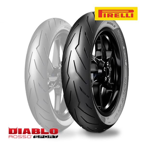DIABLO ROSSO SPORT 140/70-17 M/CTL 66S リア用 国内正規品 PIRELLI ピレリ バイクタイヤ ディアブロ ロッソスポーツ チューブレス 10,043円
