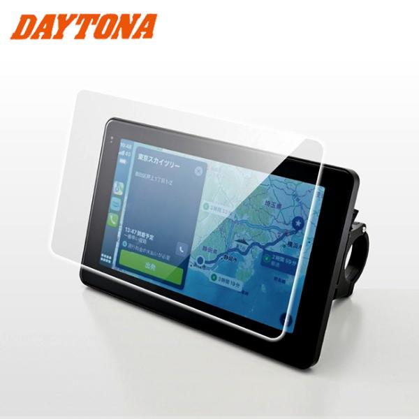 DAYTONA(デイトナ） モトスマートモニター ガラスフィルムセット 23333 23292 ディスプレイオーディオ Apple CarPlay Android Auto_6