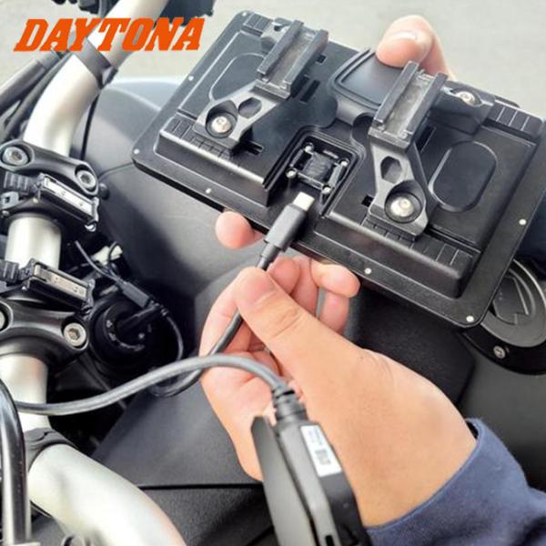 DAYTONA(デイトナ） モトスマートモニター ガラスフィルムセット 23333 23292 ディスプレイオーディオ Apple CarPlay Android Auto_8