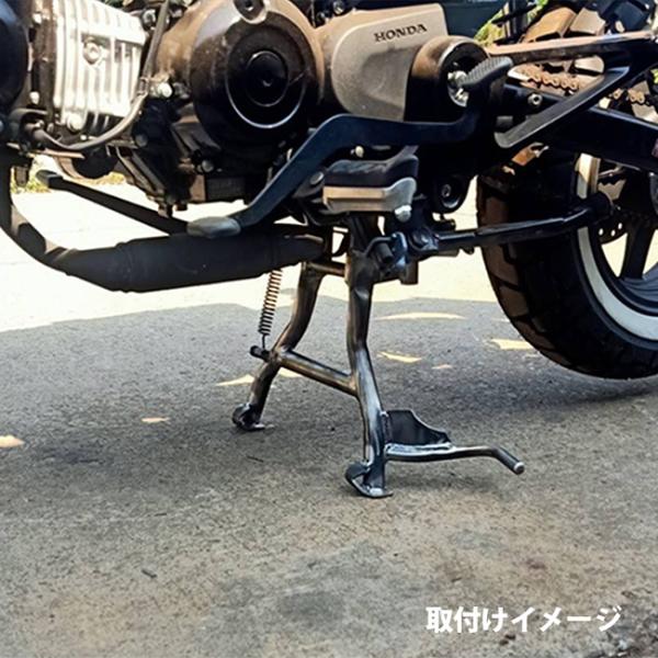 送料無料 TWR製 HONDA2022年以降モデル DAX ST125用センタースタンド ブラック メインスタンド カスタム 安全 転倒防止 メンテナンス 洗車 BP-B0323 ST125_4