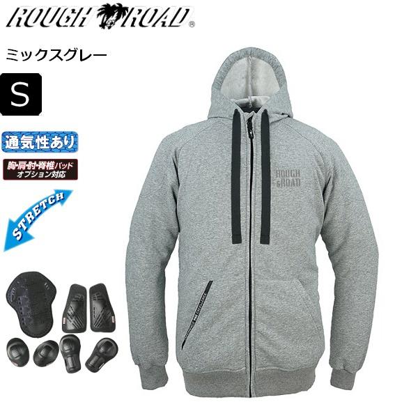 ミックスグレー/S ラフ&ロード RR1003HP ラフライドZIPパーカーハード