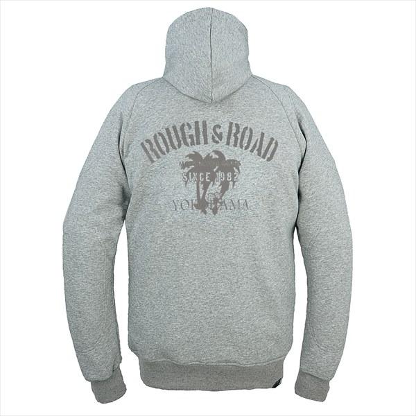 ミックスグレー/XL ラフ&ロード RR1003HP ラフライドZIPパーカーハード