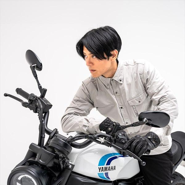 秋春 Lサイズ ラフ＆ロード RR1004 ラフライドシャツFP グレー 送料無料_10