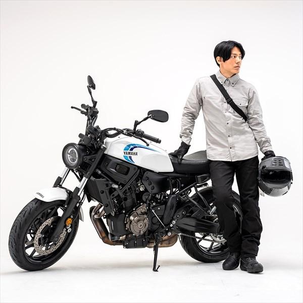 秋春 Lサイズ ラフ＆ロード RR1004 ラフライドシャツFP グレー 送料無料_11