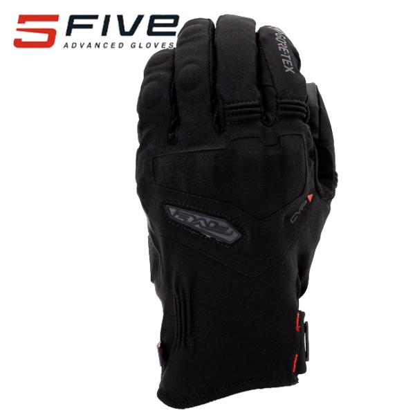 納期未定入荷後発送 FIVE/ファイブ/5 WFX CITY EVO GTX サイズL BLACK 黒 プロテクター グローブ バイク 手袋 革 レザー 冬 ウインター ゴート スマホ タッチスクリーン_4