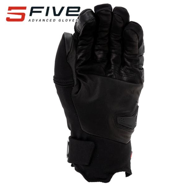 納期未定入荷後発送 FIVE/ファイブ/5 WFX CITY EVO GTX サイズL BLACK 黒 プロテクター グローブ バイク 手袋 革 レザー 冬 ウインター ゴート スマホ タッチスクリーン_5