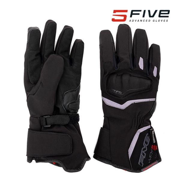 FIVE/5/ファイブ WFX3 EVO WP サイズS BLACK 黒 プロテクター グローブ バイク 手袋 冬 ウインター スマホ タッチスクリーン DRY-TECH