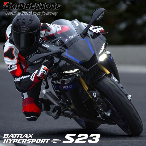 送料無料 ブリヂストン BATTLAX HYPERSPORT S23 : R 180/55ZR17M/C (73W) TL MCR06200 バトラックス ハイパースポーツ リア用 BRIDGESTONE_1
