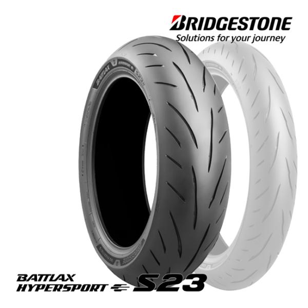 ブリヂストン BATTLAX HYPERSPORT S23 : R 200/55ZR17M/C (78W) TL MCR06203 バトラックス ハイパースポーツ リア用 BRIDGESTONE