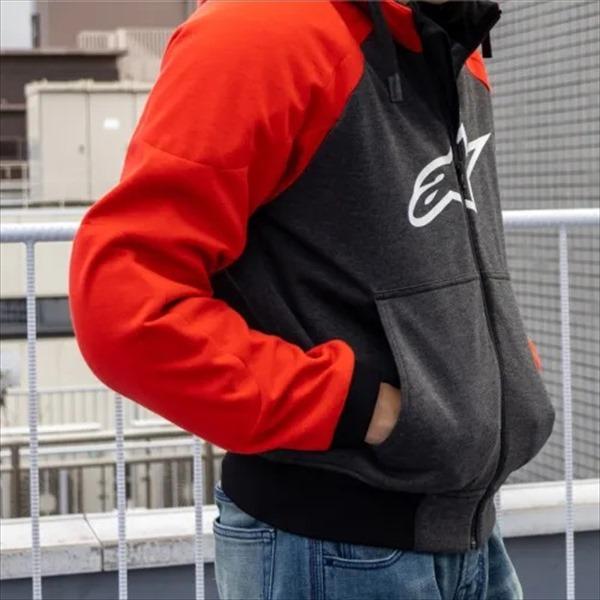 BLACKRED/M alpinestars/アルパインスターズ クロームフーディーアジア 4207021 貨物輸送無料