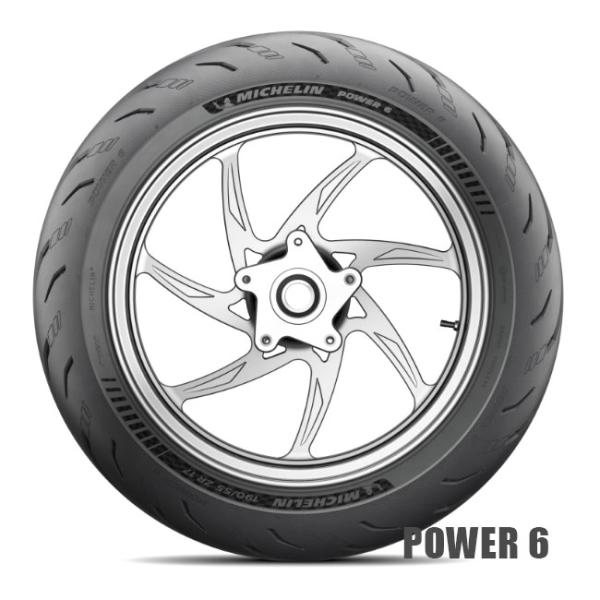 ミシュラン/MICHELIN POWER6 パワー6 120/70ZR17＆190/55ZR17 フロント