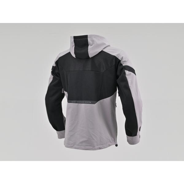 ブラックグレー/2XL 送料無料 DAYTONA/デイトナ DJ-010 ハーフメッシュパーカー 46816_2
