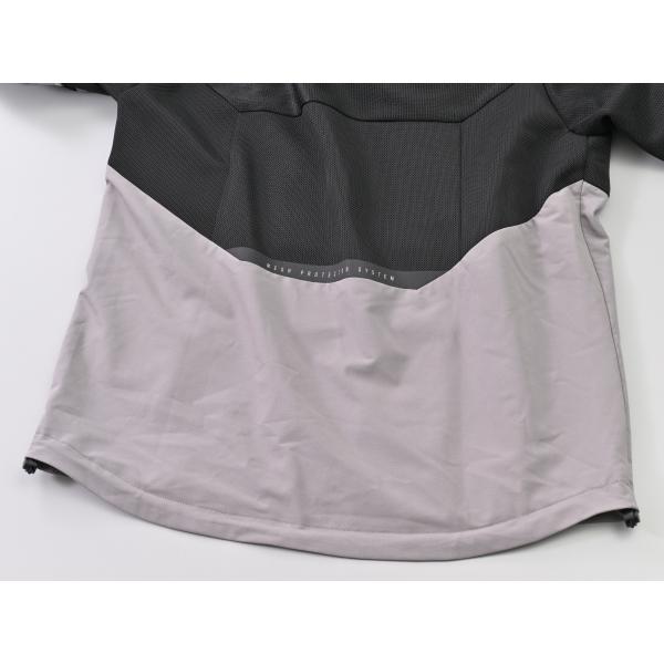 ブラックグレー/2XL 送料無料 DAYTONA/デイトナ DJ-010 ハーフメッシュパーカー 46816_7