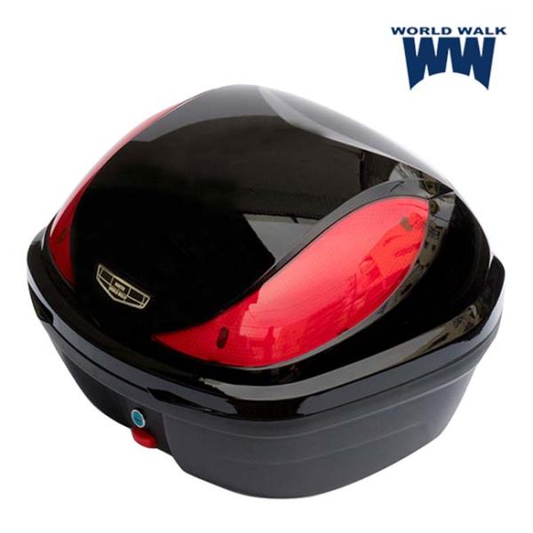 ワールドウォーク シグナスX 純正色塗装リアボックス ブラックメタリックX hwb32-9-blk 32L