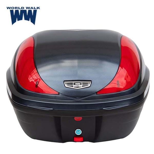 ワールドウォーク PCX純正色塗装リアボックス フォギーブルーメタリック hwb32-10_fb 汎用品 オーダーカラー カスタム WW製 32L品_1