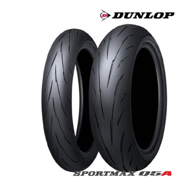 国内正規品 ダンロップ スポーツマックス Q5A 120/70ZR17 180/55ZR17 フロント 354880 リア 354884 前後セットタイヤ ウェット ドライ ハイグリップ CB1300SF