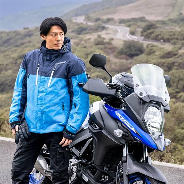 ブルー×ミッドナイトブルー/M 送料無料 ラフ＆ロード WSプリマロフト ウォームパーカー RR7698_5