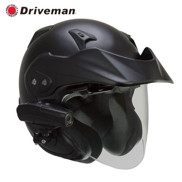 アサヒリサーチ Driveman/ドライブマン バイク用ドライブレコーダー DD-1000 フルセット 前後2カメラ同時録画 GPS内蔵 衝撃検知 ドラレコ_1