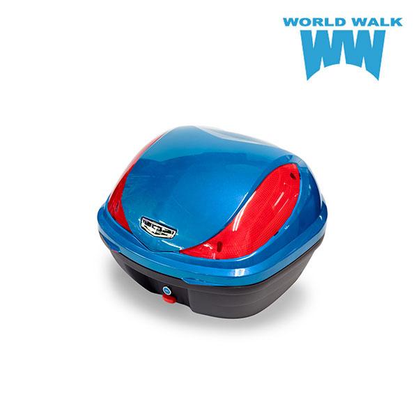 WW/ワールドウォーク hwb32-5-BLU ダックス125 純正色塗装リアボックス パールグリッターリングブルー