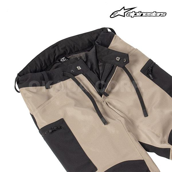 alpinestars/アルパインスターズ 1693990104 JUGGERNAUT AIR PANTS ASIA 1092 BK LIGHT GY ジョガーパンツスタイル 左右ポケット カーゴポケット XLサイズ_2