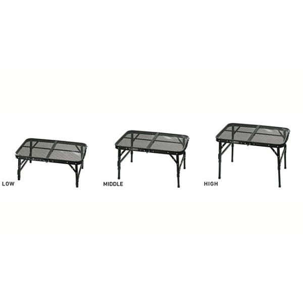 小川キャンパル/キャンパルジャパン 1982 タフメッシュテーブルII 新脚