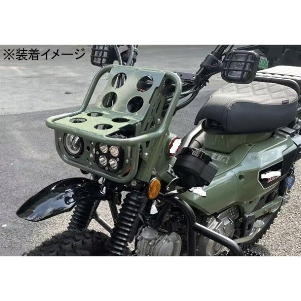 送料無料 CT125 ハンターカブ フロントフェンダー ブラック XX-3492
