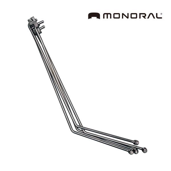 在庫有 monoral/モノラル MT-0120 五徳アタッチメントLL ワイヤフレームソリッドラージ フレーム 網 安定して置く 調理 容易 ステンレススチール