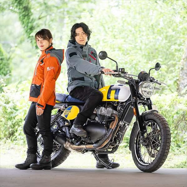 送料無料 ラフ&ロード RR7252 ウォーターシールドコマンドジャケット オレンジ/グレー L_8