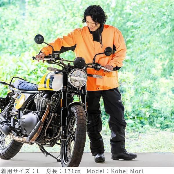 送料無料 ラフ&amp;ロード RR7812 デュアルテックス3レイヤーBIBレインスーツ SV/ BLL_17