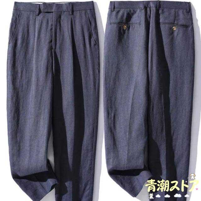 メンズ テーラードジャケット 麻 スーツ 上下 長袖 スーツ 紳士服 サマー セット セットアップ 涼しい カジュアル サマージャケット ブレザー リネンパンツ 大きいサイズ 春 夏 通勤 リネン 大きいサイズ 父の日 ギフト_1