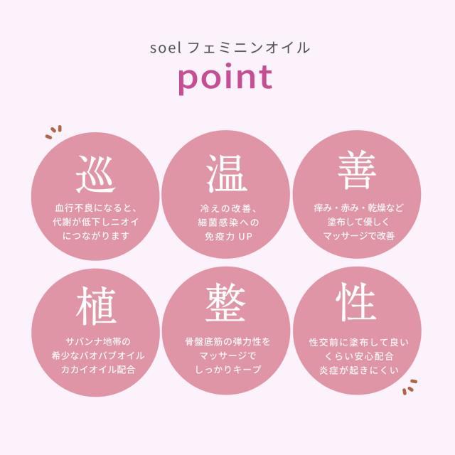 フェムケア 初心者セット スターターセット soel フェミニンオイル