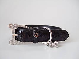 CHROMEBONES クロムボーン 首輪 【ブリングボーン３０１０-３】 ブラック