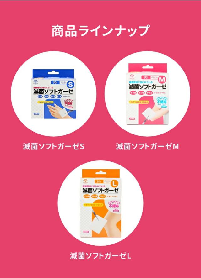 アメジスト 滅菌ソフトガーゼ不織布タイプM 30枚入 5個セット ｜ ガーゼ 医療用 滅菌ガーゼ 不織布ガーゼ 個包装 すり傷 きり傷 やけど 火傷 カテーテル 気管切開用 折りあがりサイズ7.5 × 7.5cm 12プライ 大衛 まとめ買い 大容量 16138X5