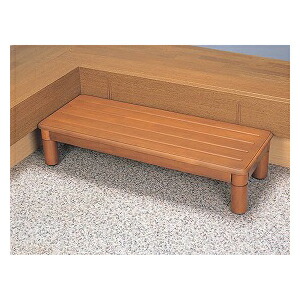 木製玄関ステップ 1段 ワイド 900 3段階高さ調整 すべり止め 取付簡単 転倒予防 アジャスター調整 タテヨコ取付可 玄関段差解消 踏み台 ステップ 玄関台 介護用品 在宅介護 施設 病院 入院 リハビリ VALSMGSW パナソニックエイジフリー