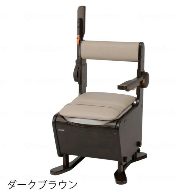 【GWポイント2倍！5/6 23:59まで！】家具調トイレ 座楽はねあげ あたたか便座 PN-L23408 パナソニックエイジフリー 介護用品 ポータブルトイレ 排泄介助 在宅介護 施設 福祉