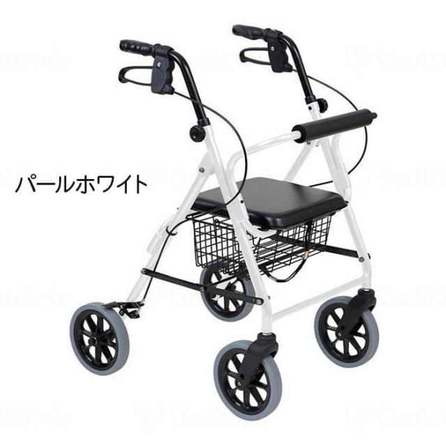 【GWポイント2倍！5/6 23:59まで！】【マスク一箱プレゼント中♪】歩行車 ハッピー２トール ダークグレーメタリック パールホワイト 竹虎 手押し車 折りたたみ式 介護用品 軽量8kg リハビリ 移動 高齢者 シニア 歩行介助 歩行補助 手押し車 プレゼント 母の日 敬老の日 ギ_2