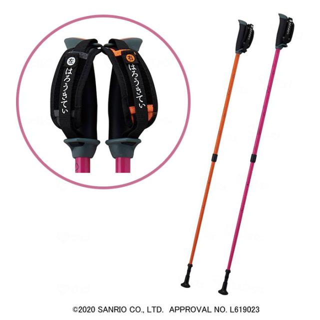 ウォーキングポール（ハローキティ） 杖 ハローキティ キティちゃん 大人 プレゼント かわいい サンリオ おしゃれ ギフト お年寄り プレゼント