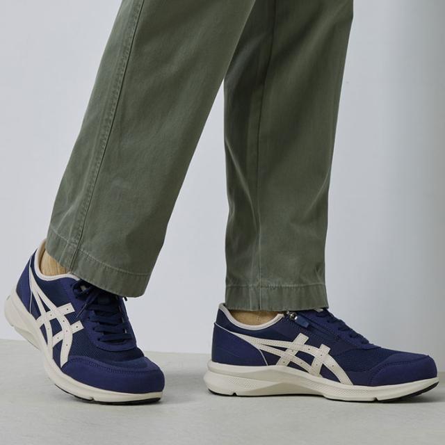 【GWポイント2倍！5/6 23:59まで！】アシックス商事 asics ハダシウォーカー HADASHIWALKER 1291A056 ウェルネスウォーカー メンズ ウォーキングシューズ 軽量 幅広3E相当 通勤 散歩 旅行 介護 リハビリ_6